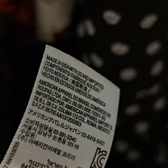 ❤️ American Apparel Multicolor Floral Dress Size M - Picture 11 of 11